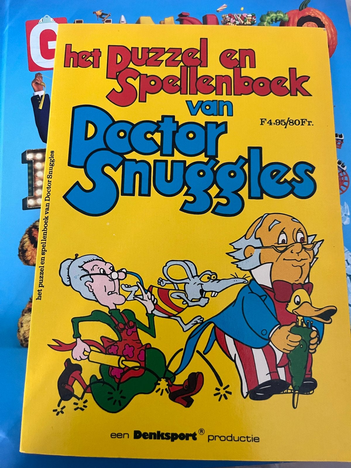 Het Puzzel en Spellenboek van Doctor Snuggles, Ophalen of Verzenden, Gelezen, Fictie algemeen