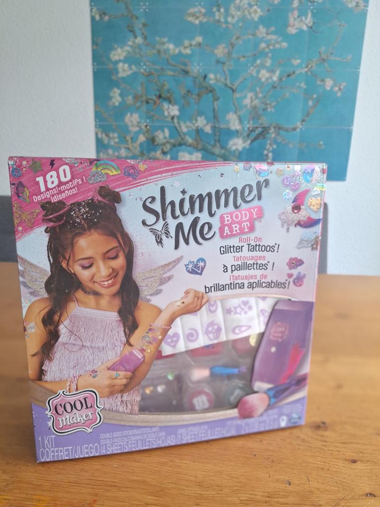 'Shimmer me' glitter tattoos, Ophalen of Verzenden, Nieuw