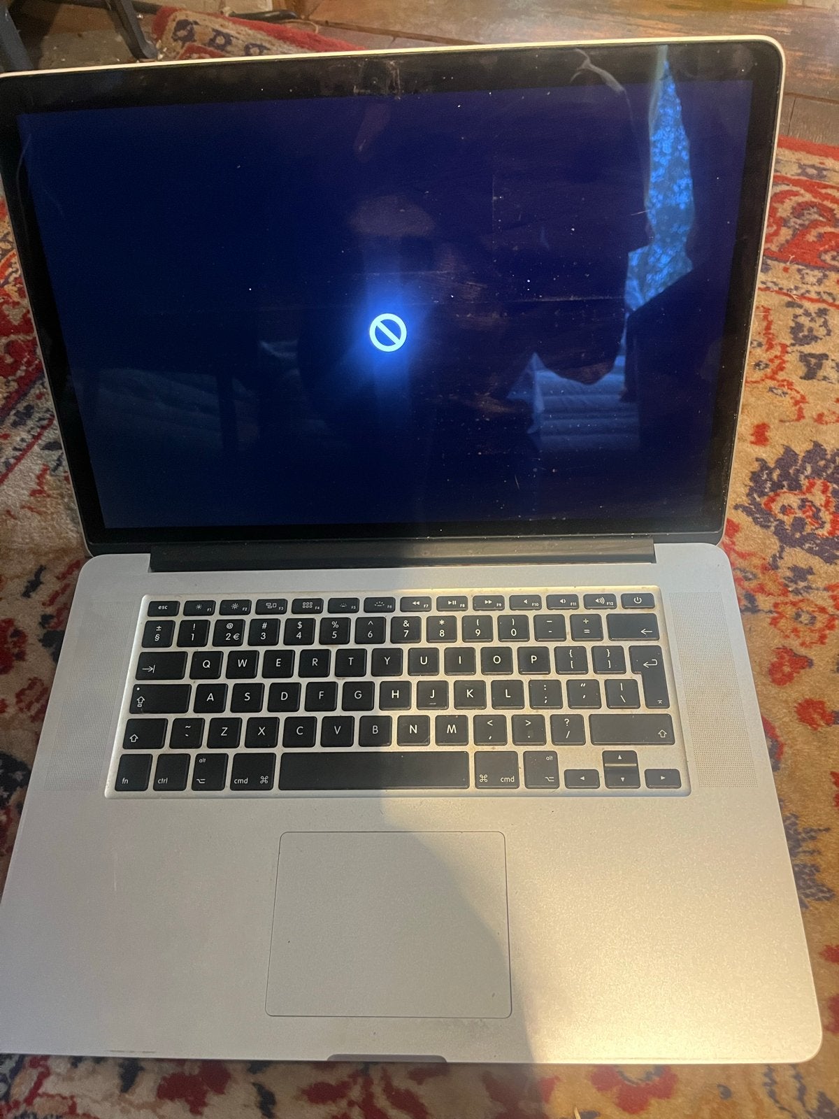 Macbook Pro mid 2012 met error, Computers en Software, Apple Macbooks, Gebruikt, Onbekend, 16 GB, Ophalen