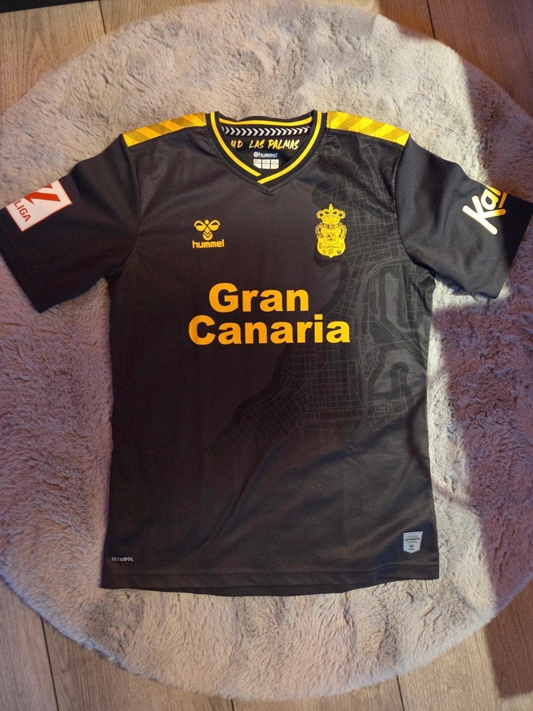 Las palmas t-shirt 2023-2024 maat S, Maat S, Ophalen of Verzenden, Zo goed als nieuw, Shirt