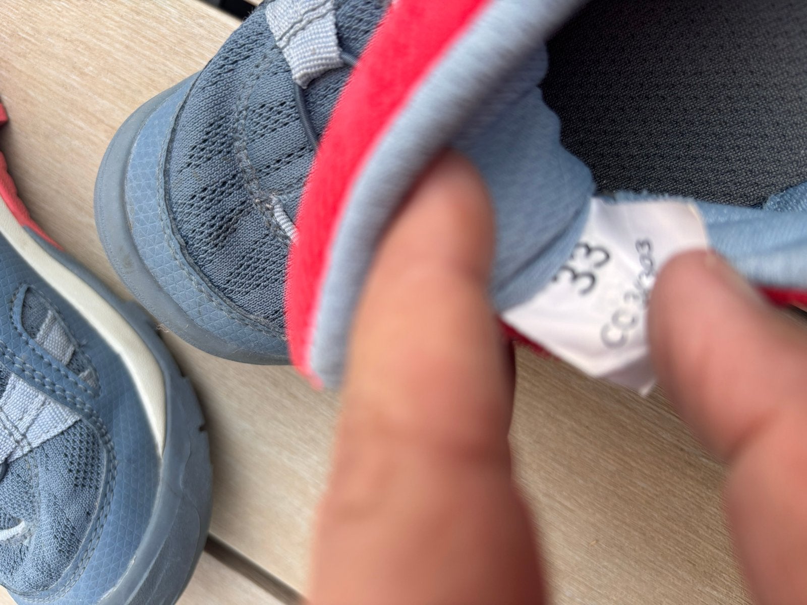 Wandelschoenen Maat 33 - Blauw/Roze, Ophalen of Verzenden, Gebruikt, Meisje, Schoenen