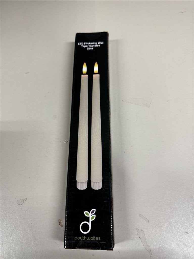 Led dinerkaarsen - kaarsen 30 cm LED met afstandsbediening, Ophalen of Verzenden, Zo goed als nieuw, Overige materialen, Minder dan 25 cm