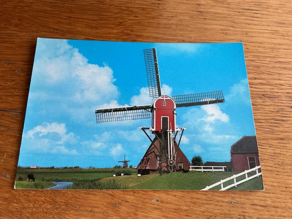 1142 molen Hoogmade, Verzamelen, Ansichtkaarten | Nederland, Ophalen of Verzenden