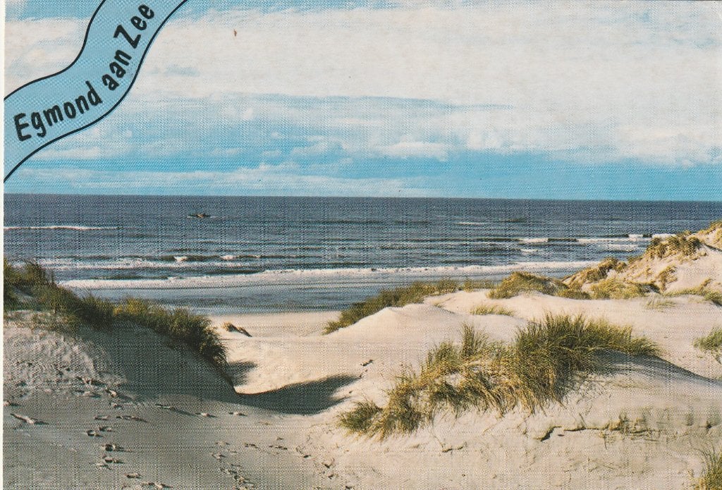 EGMOND AAN ZEE Duin Strand Zee, Verzenden, 1980 tot heden, Gelopen, Noord-Holland