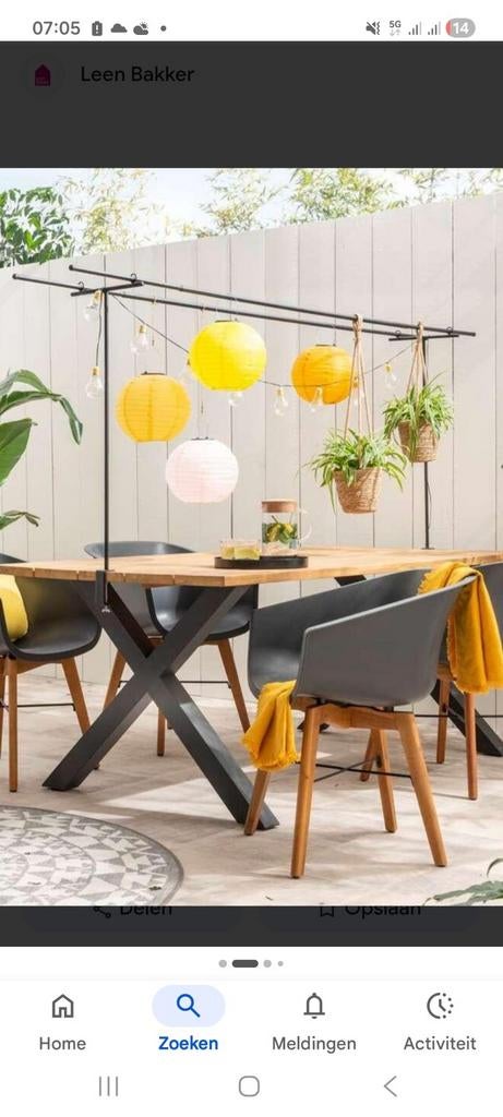 Dubbele tafelklem uitschuifbaar, Tuin en Terras, Tuinmeubel-accessoires, Ophalen of Verzenden, Nieuw