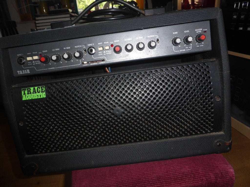 Akoestische versterker Trace TR35R, Ophalen, Gebruikt, Western- of Steelstringgitaar