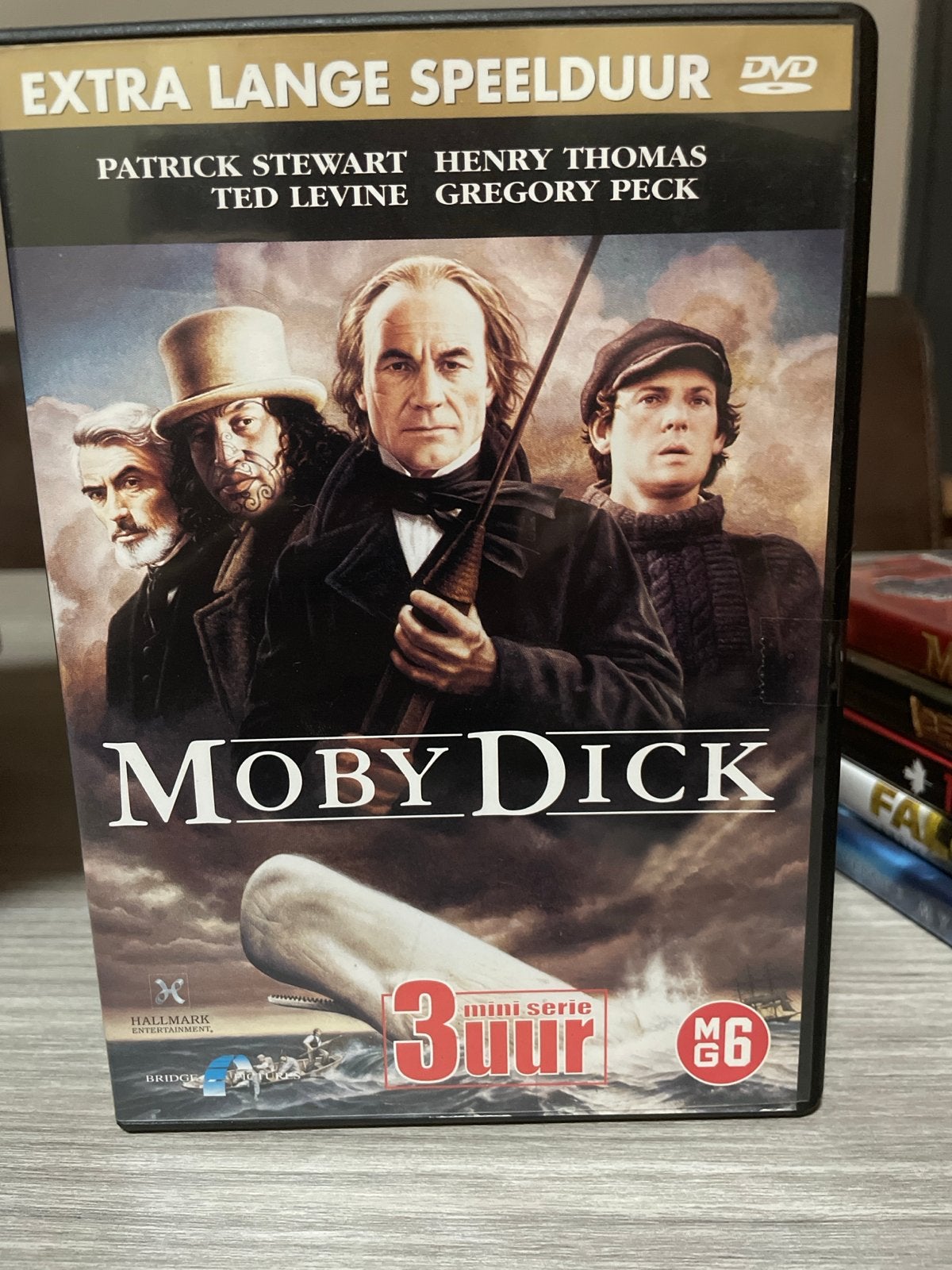 Moby Dick DVD - Extra lange speelduur mini serie, Historisch of Kostuumdrama, Nederlands, Ophalen of Verzenden, Vanaf 6 jaar