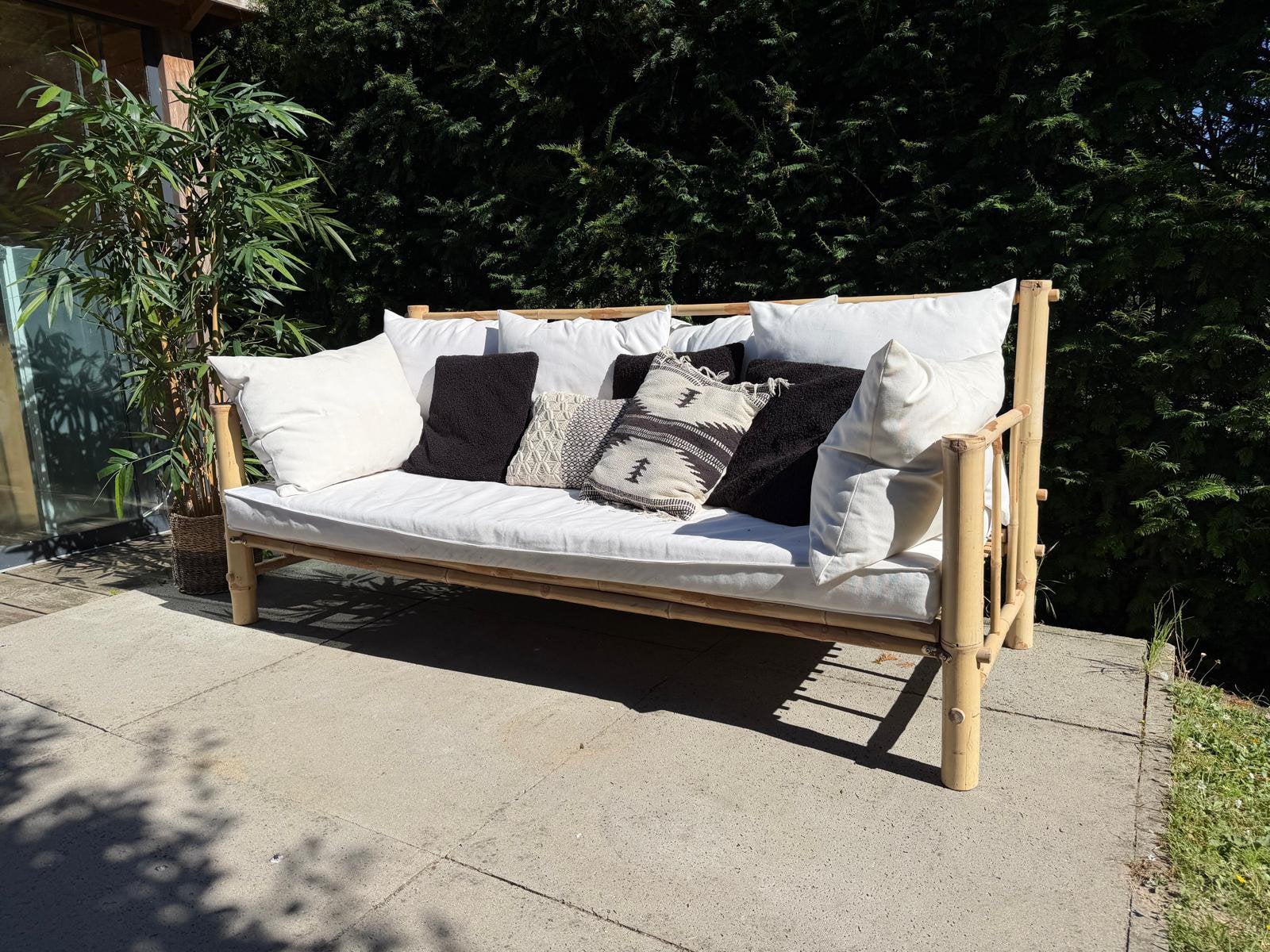 Mooie loungebank, izgs, Ophalen, Gebruikt, Hout