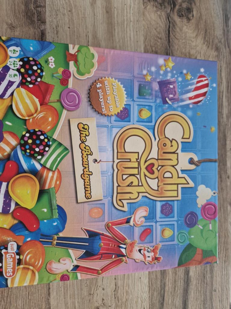 Candy Crush The Boardgame - Leuk familiespel, Hobby en Vrije tijd, Gezelschapsspellen | Bordspellen, Een of twee spelers, Ophalen of Verzenden