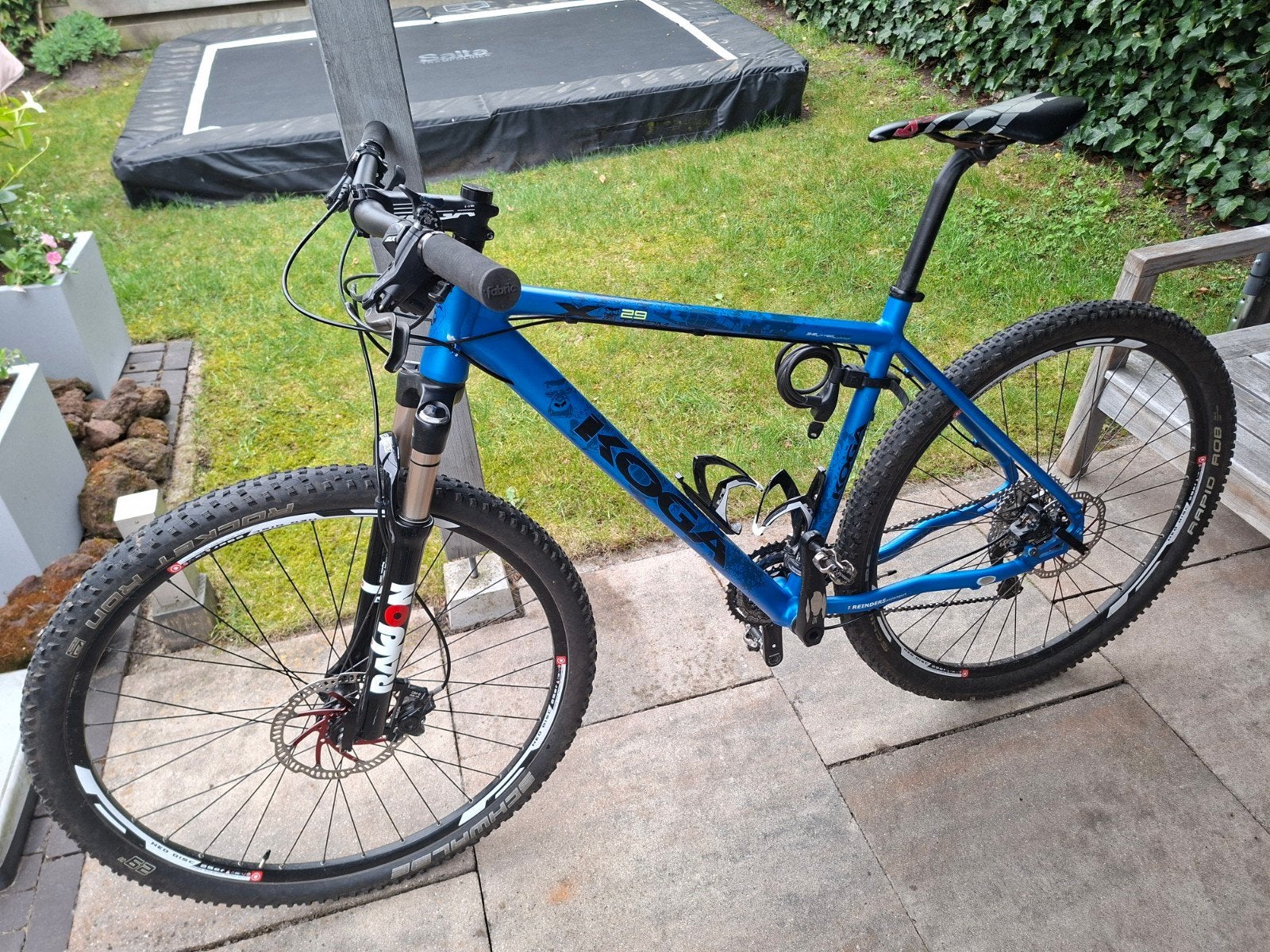 Koga X29 Mountainbike - Blauw, 29 inch wielen, schijfremmen, Ophalen, Gebruikt, Vering, Overige maten