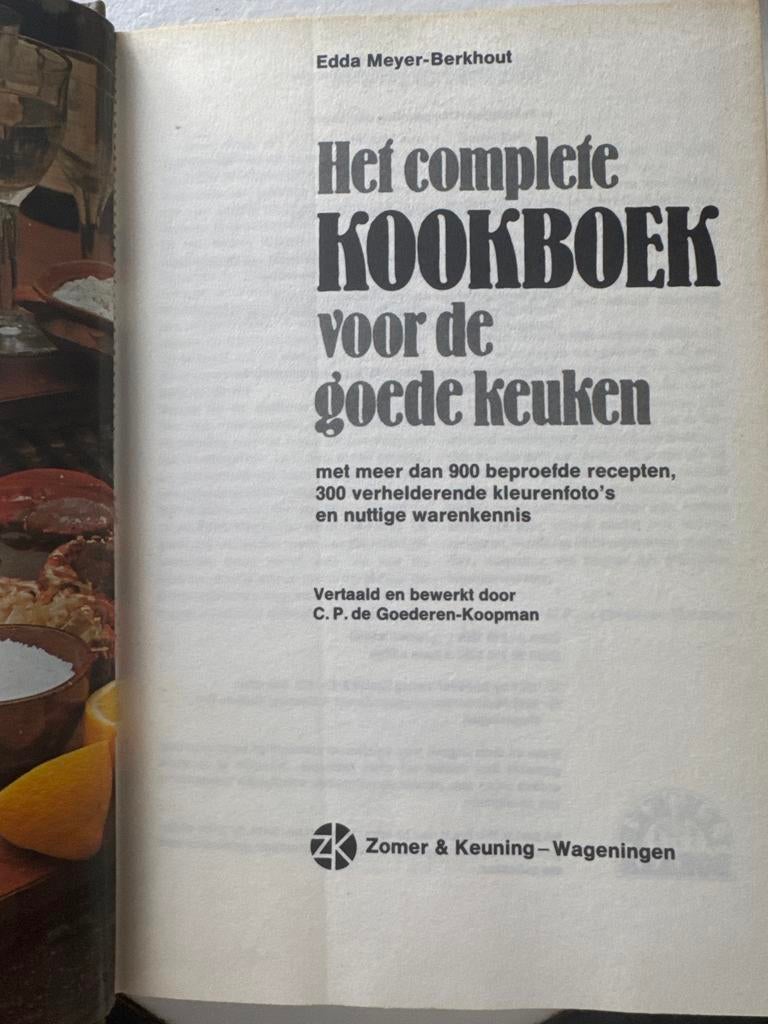 Het complete kookboek voor de goede keuken - Edda Meyer, Boeken, Gelezen, Voorgerechten en Soepen, Ophalen of Verzenden, Gezond koken