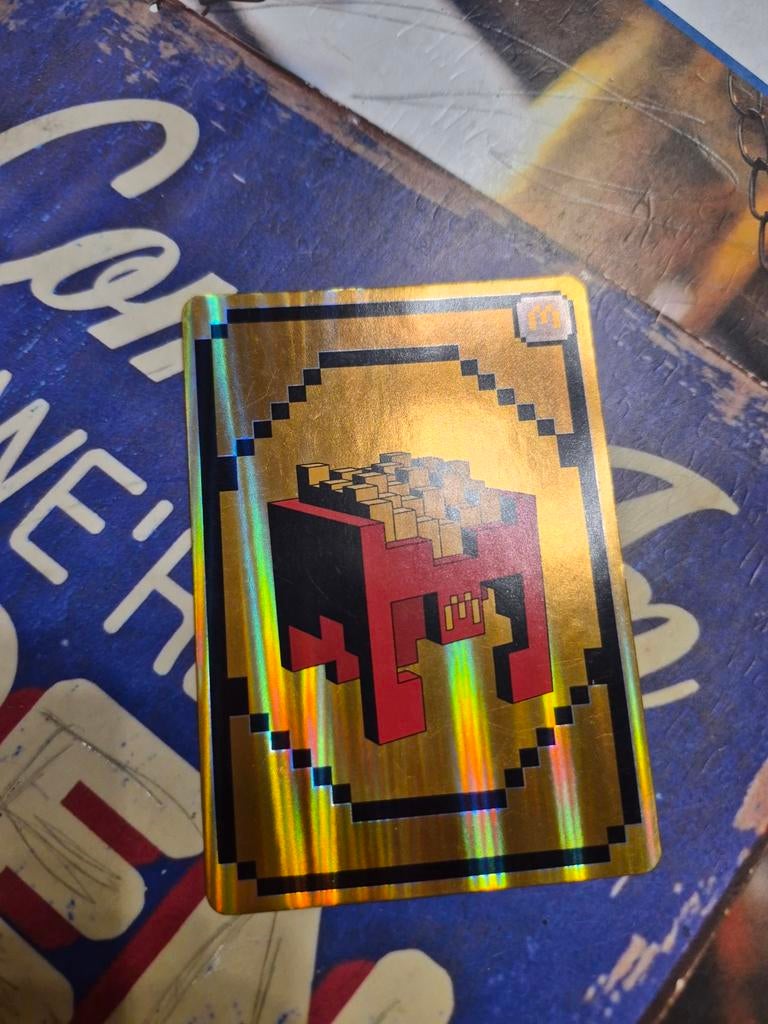 McDonald's Minecraft kaart code - ONGEBRUIKT, Ophalen of Verzenden, Nieuw