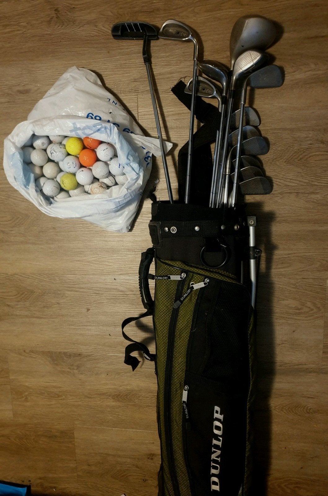 Ping Eye 2 golfset met Gratis Dunlop golftas en golfballen, Sport en Fitness, Golf, Ophalen, Zo goed als nieuw, Set, Ping