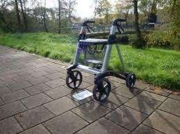 ANWB Active rollator Zwart, Ophalen, Opvouwbaar, Gebruikt