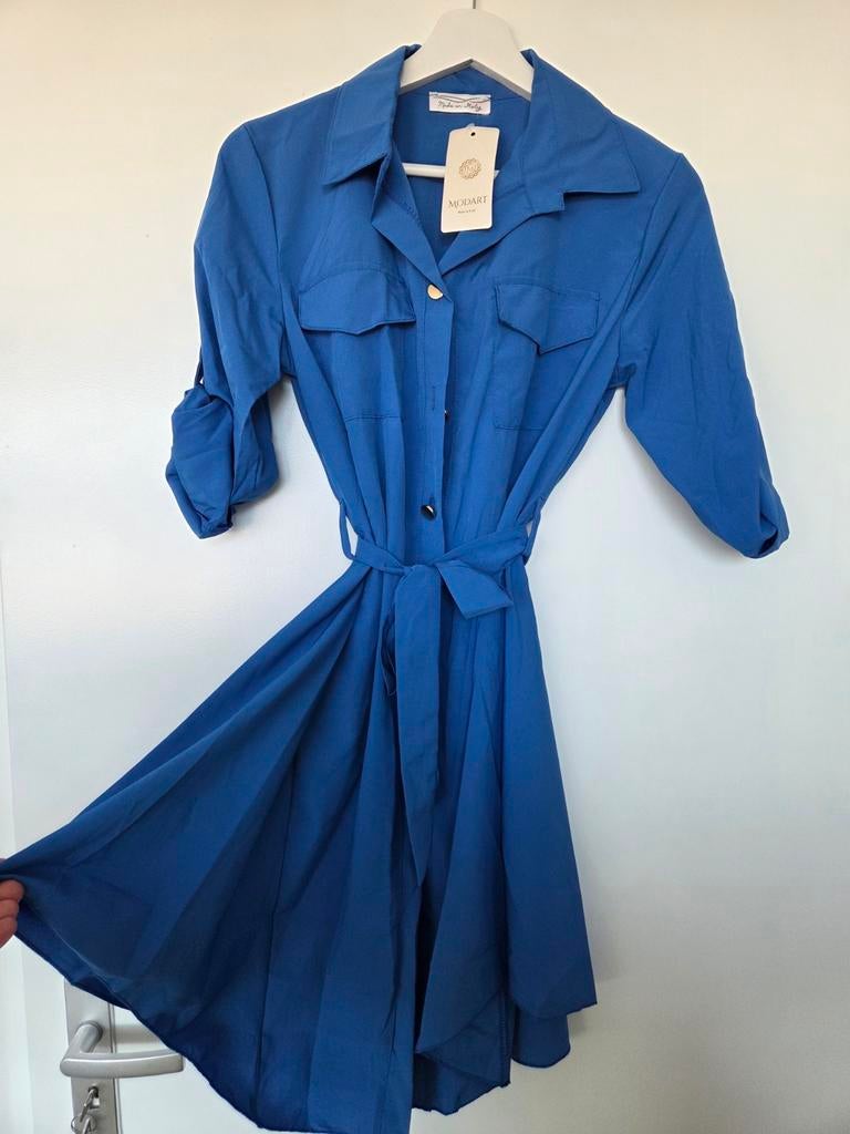 Nieuwe Modart, Blauw, Nieuw, Ophalen of Verzenden, Boven de knie