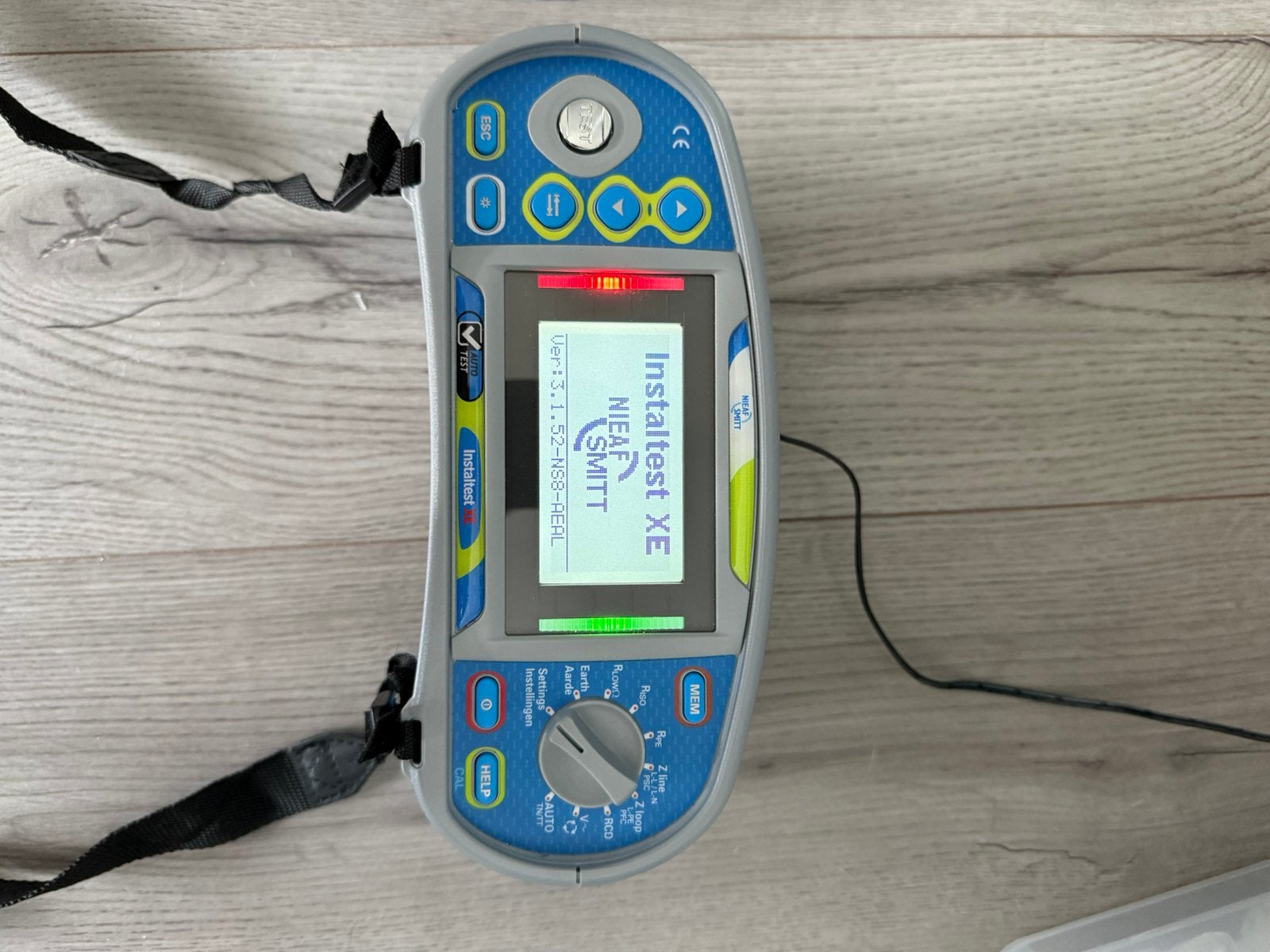 Nieaf Smitt Instaltest XE Installatietester, Doe-het-zelf en Verbouw, Ophalen of Verzenden, Zo goed als nieuw, Elektriciteit