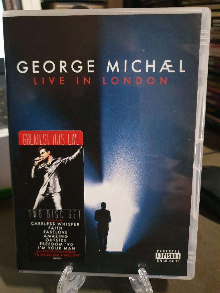 George Michael - Live in London (2 DVD), Alle leeftijden, Ophalen, Zo goed als nieuw