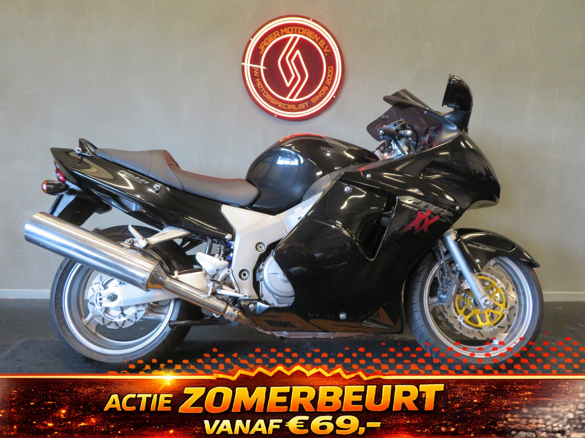 Honda CBR 1100 XX BLACKBIRD GAAF! (bj 2000), Bedrijf, Sport