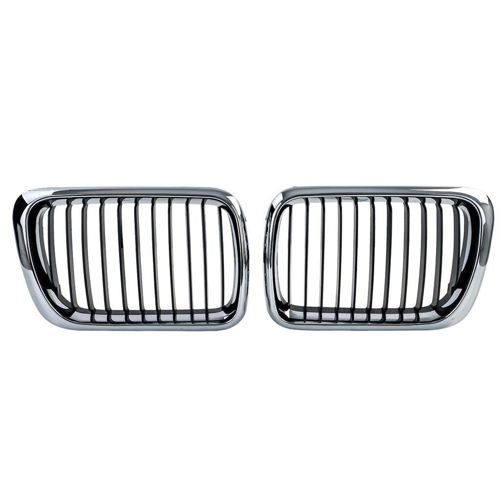 Gill Voor Bmw 3 Serie E36 Nieren Chroom zwart, Verzenden, Automotive Parts, A.parts@hotmail.nl, Trasmolenlaan 12 3447 GZ Woerden