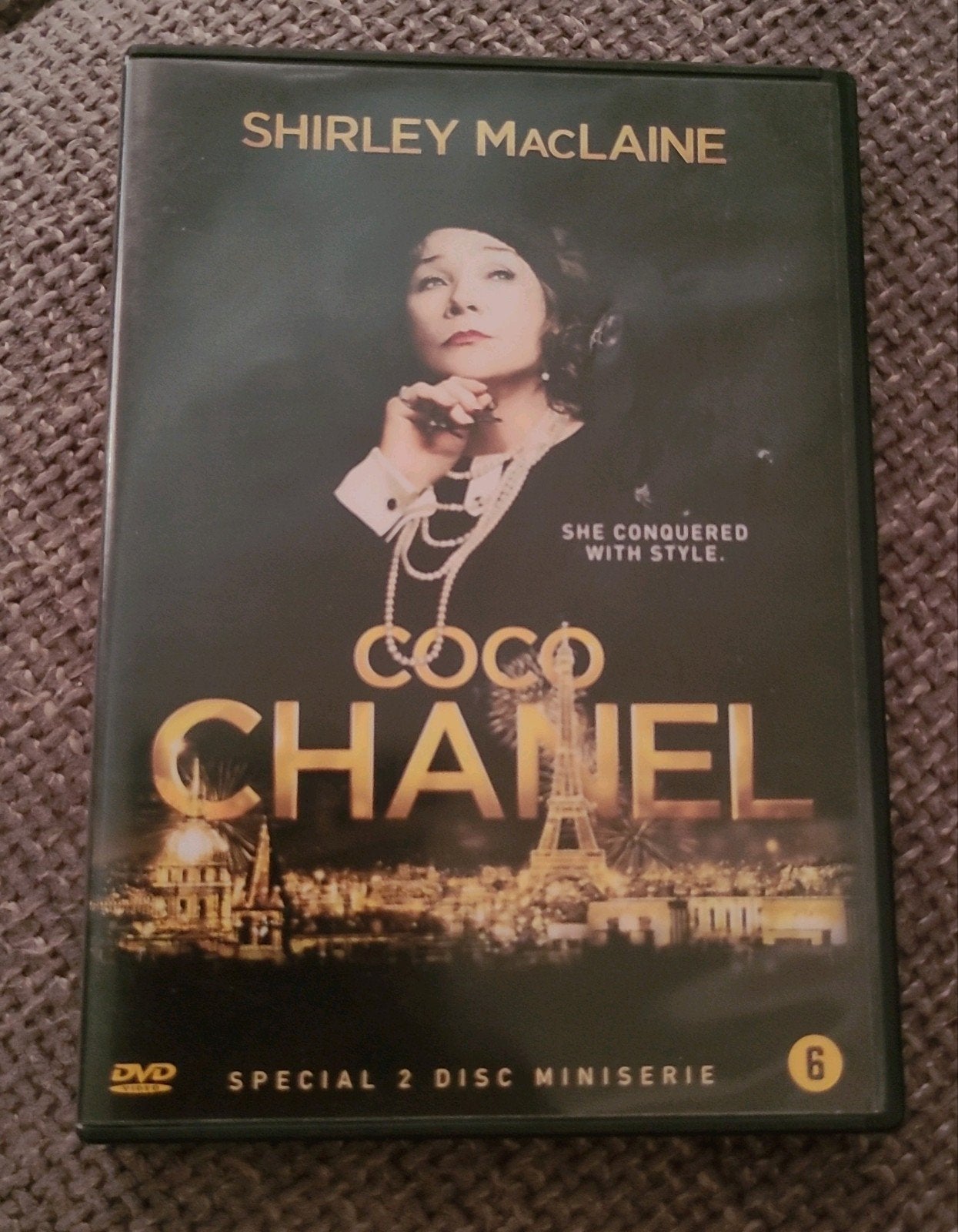 Coco Chanel shirley MacLaine 2 disc miniserie, Ophalen of Verzenden, Zo goed als nieuw