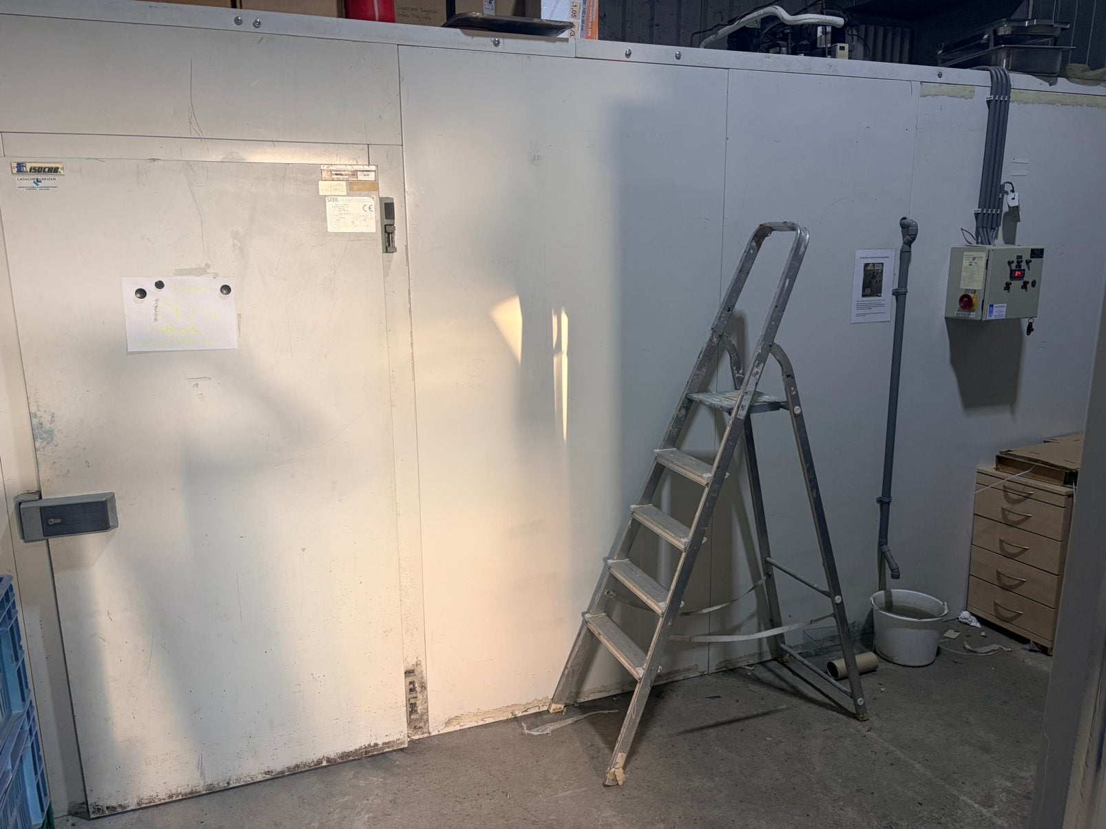 Proffesionele Koelcel goede motor, Ophalen, 200 liter of meer, 60 cm of meer, 160 cm of meer