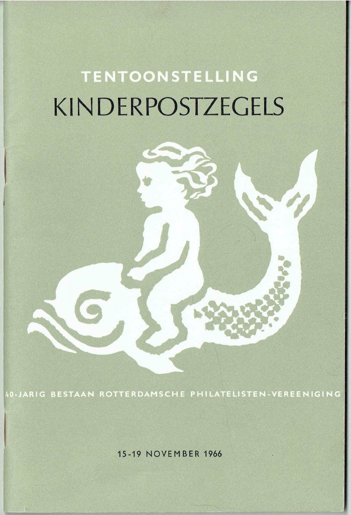 Nederland 1966 Boekje Tentoonstelling 40 j. Kinderpostzegels, Verzenden, Onbeschreven, Nederland