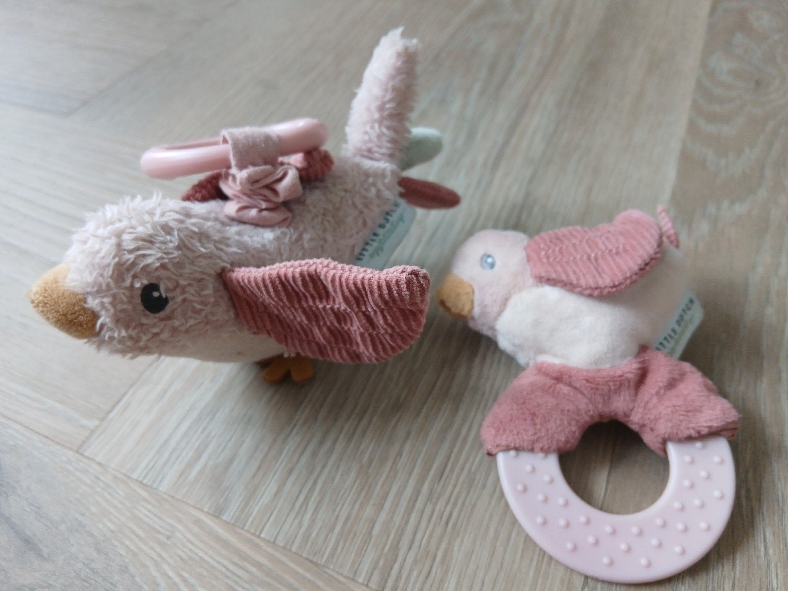 Little Dutch babyspeelgoed Vogeltjes, Ophalen, Zo goed als nieuw, Rammelaar