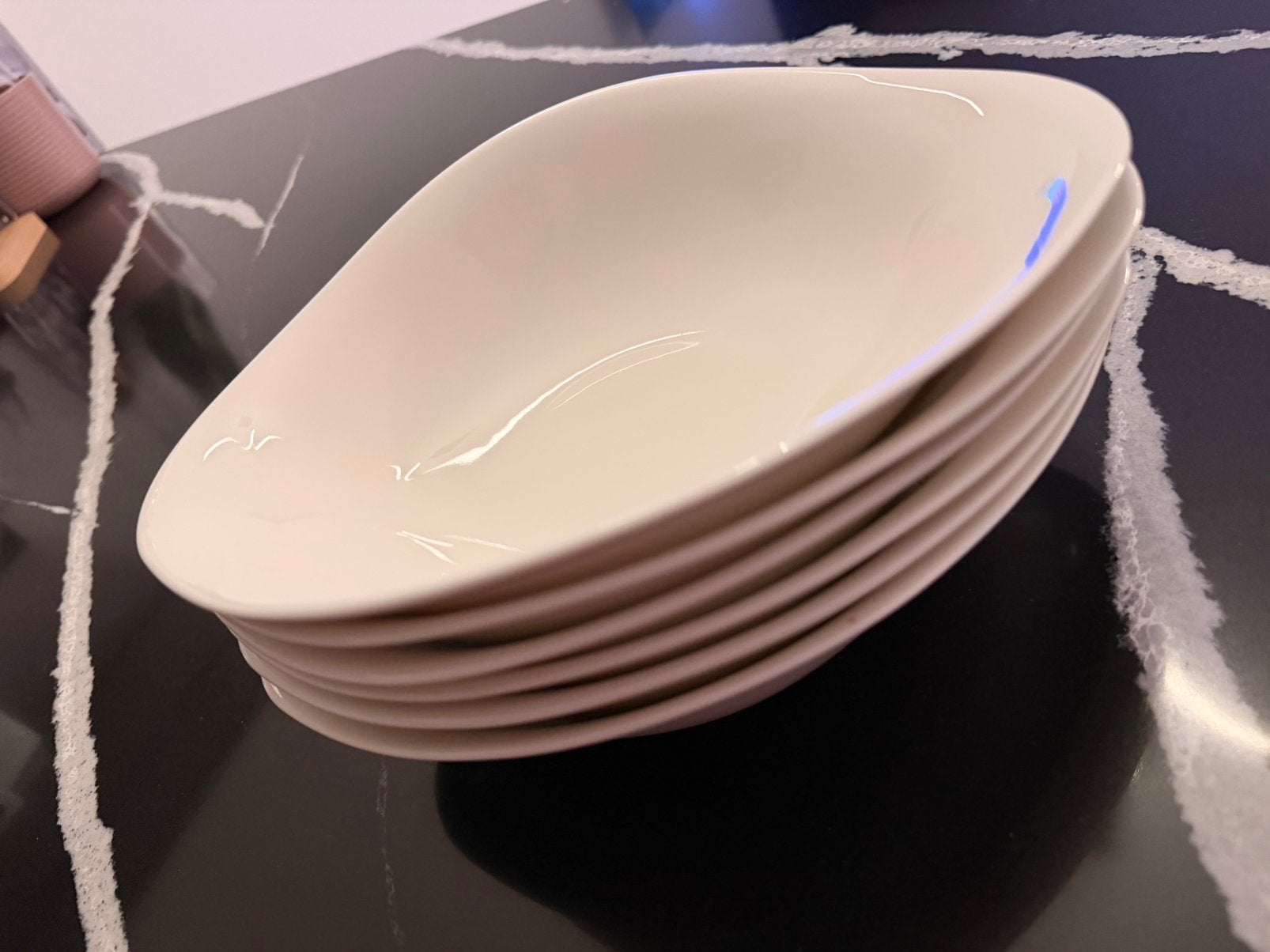 6x Villeroy & Boch - Vapiano borden, Huis en Inrichting, Keuken | Servies, Ophalen, Zo goed als nieuw, Bord(en), Overige stijlen