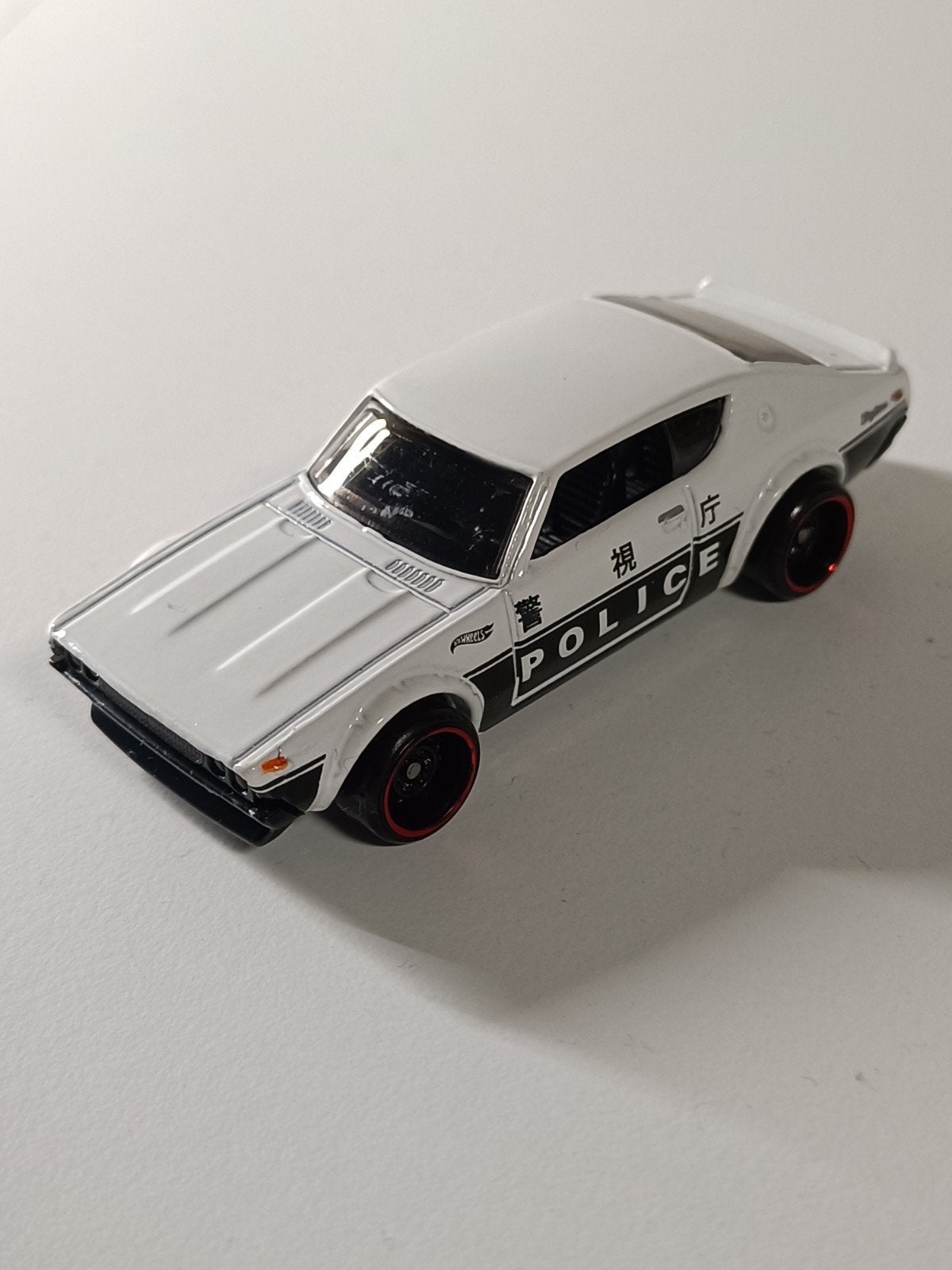 Hot Wheels Nissan Skyline 2000 GT-R Politie Auto, Ophalen of Verzenden, Zo goed als nieuw