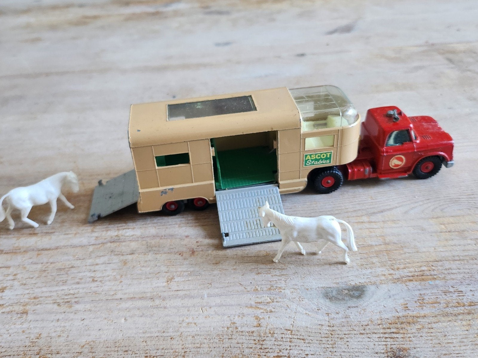 1967 Matchbox Super Kings K-18 Ascot Stables, Ophalen of Verzenden, Gebruikt, Auto