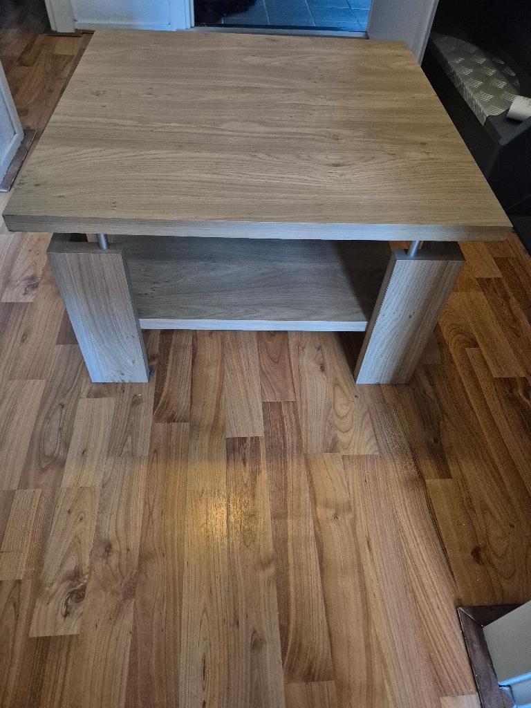 Salontafel 65x65 cm, Ophalen, 50 tot 100 cm, 50 tot 100 cm, Zo goed als nieuw