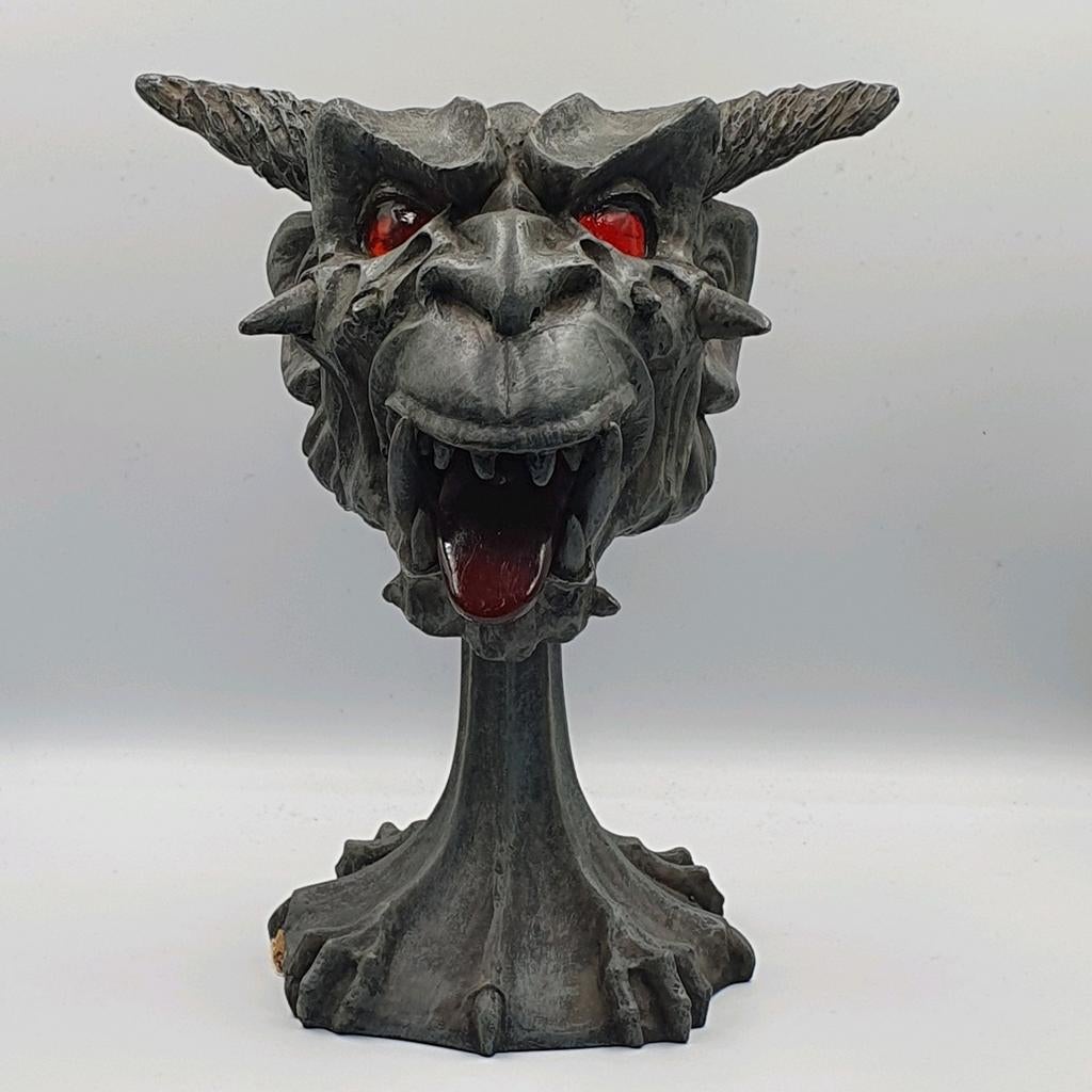 Griezelige Draken Waxinelicht Houder - Halloween Decoratie, Ophalen of Verzenden, Zo goed als nieuw