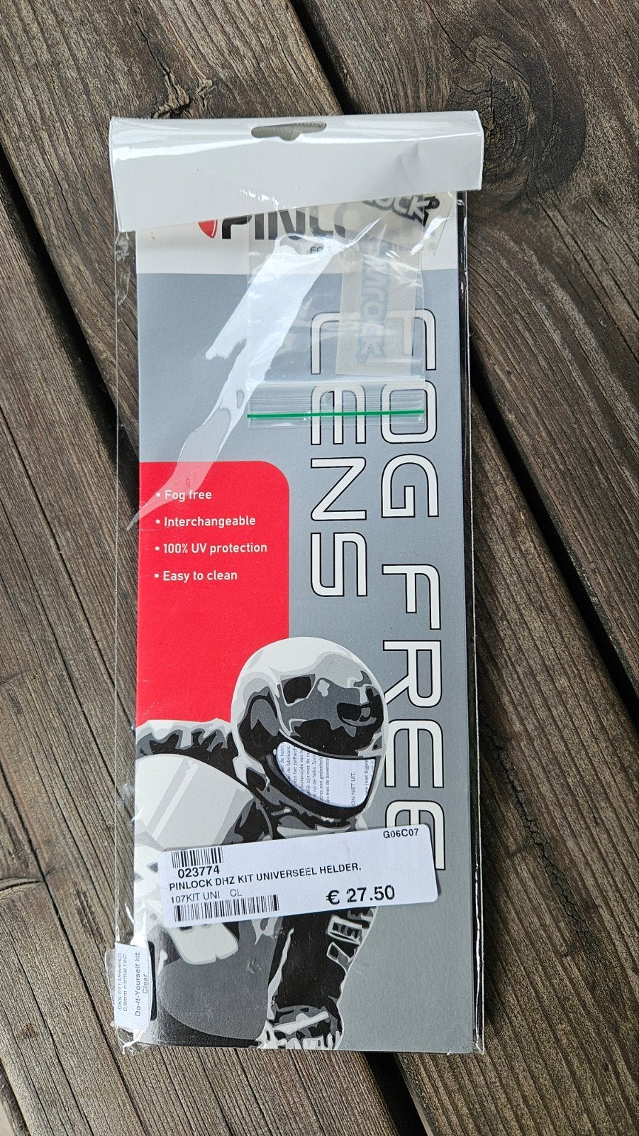 Pinlock DHZ Kit Universeel Helder - Anti-condens Vizier, Motoren, Ophalen of Verzenden, Nieuw met kaartje, Dames, Overige merken