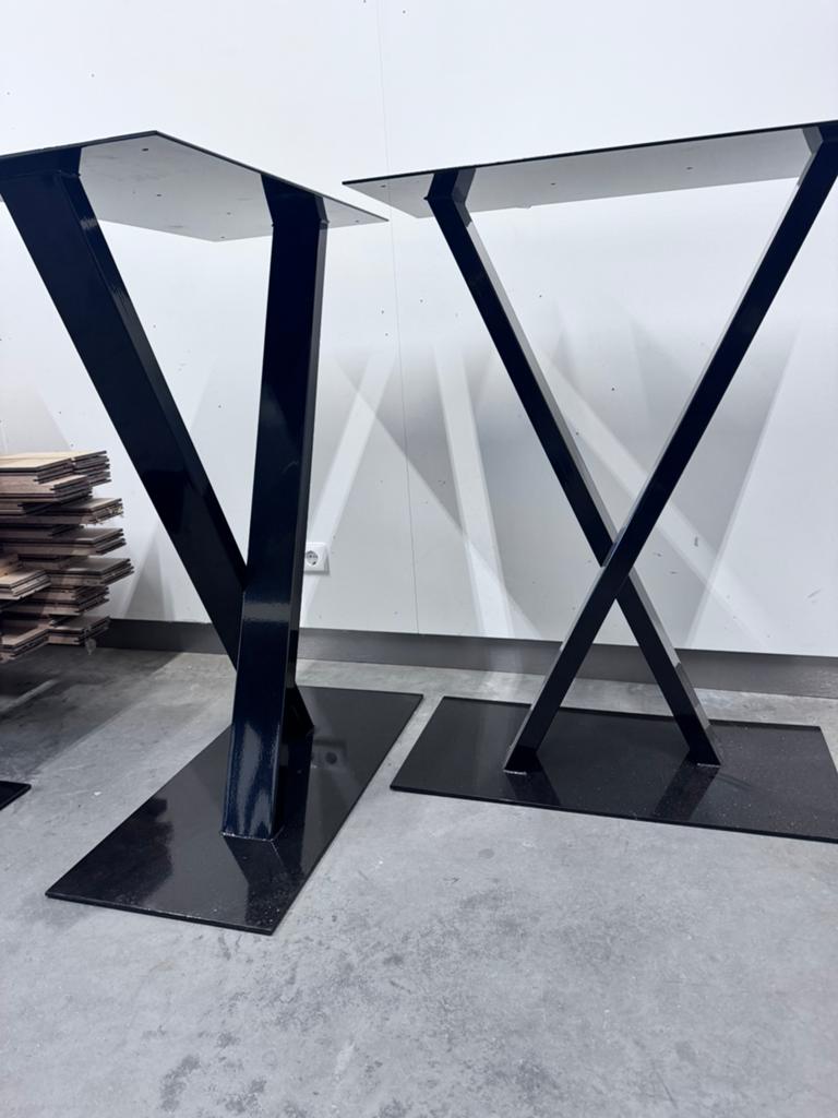 Sta tafel, Ophalen, Rechthoekig