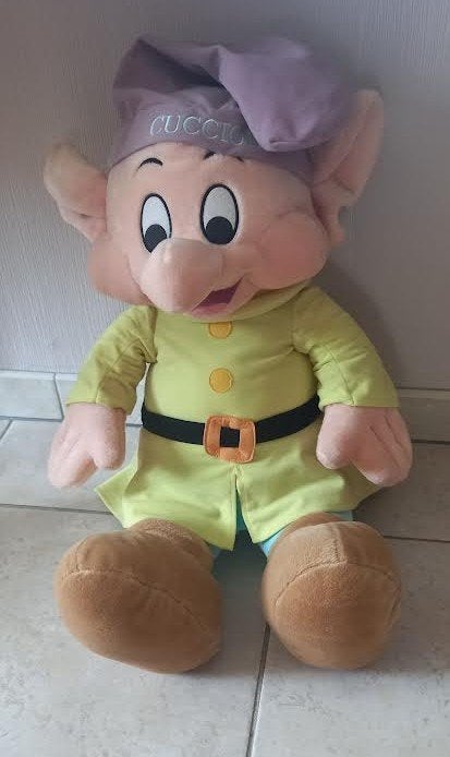 Knuffel kabouter cucciole dopey, Ophalen of Verzenden, Zo goed als nieuw, Overige typen