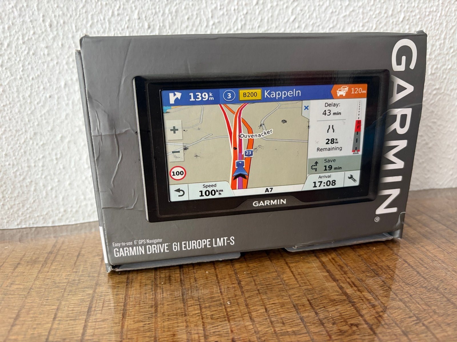Garmin Drive 61 LMT-S GPS Navigator, Auto diversen, Autonavigatie, Ophalen of Verzenden, Zo goed als nieuw