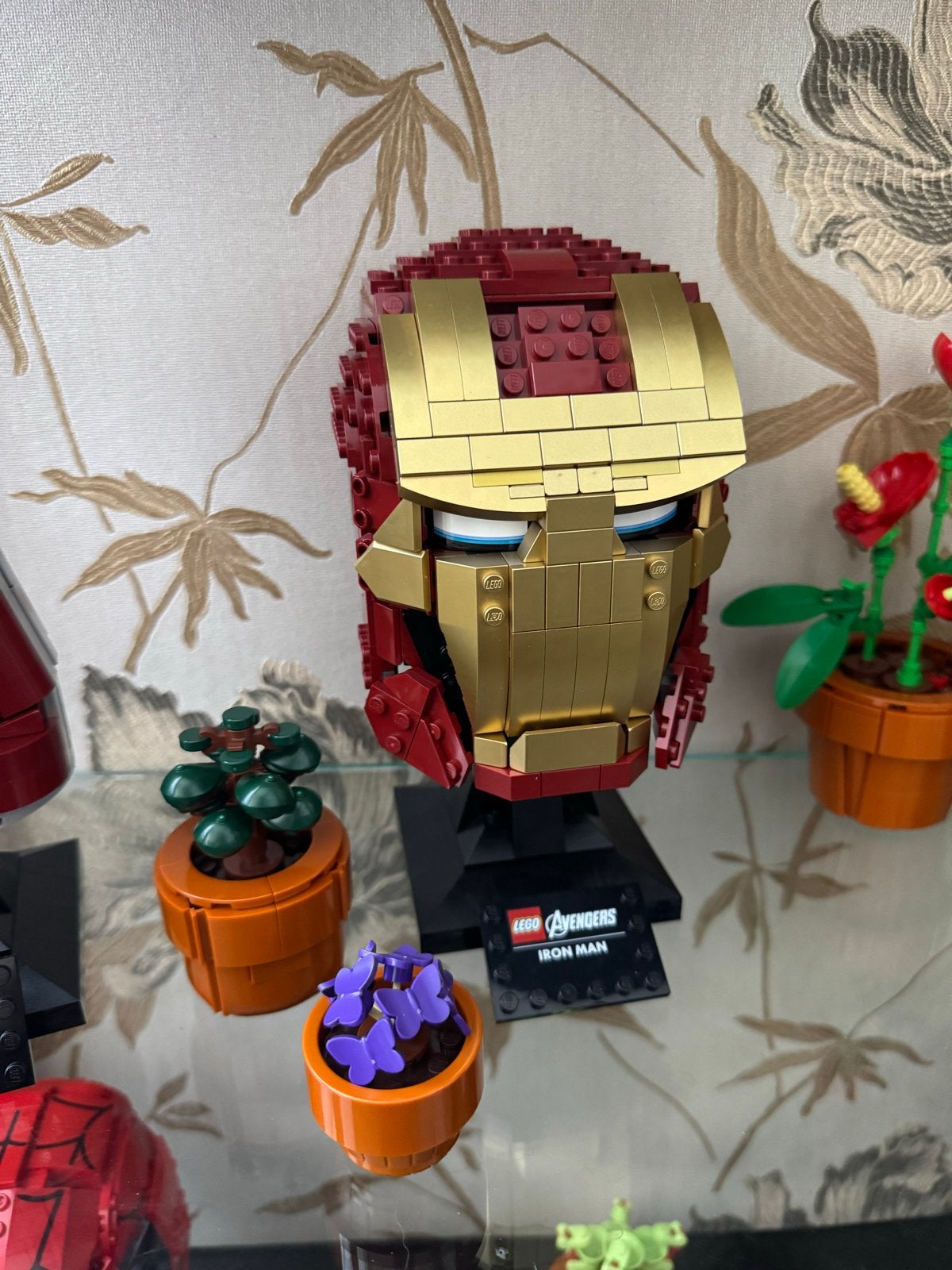 Lego Marvel Iron Man Helm - Zo goed als nieuw, Ophalen, Zo goed als nieuw