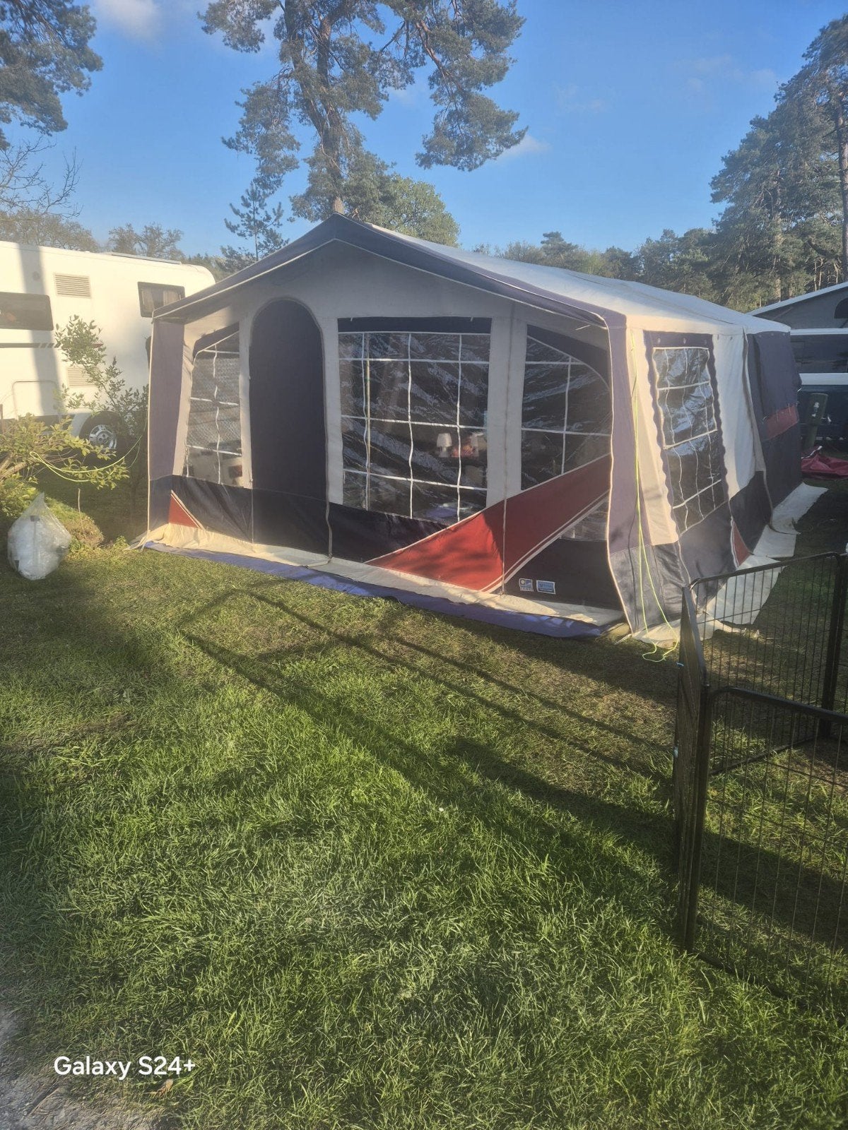 Jamet Arizona vouwwagen met voortent en luifel, Caravans en Kamperen, Vouwwagens, Ophalen, Meerkleurig, Aanwezig, Jamet