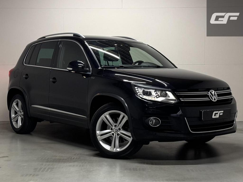 Volkswagen Tiguan 1.4 TSI Sport&Style DSG Navi Cruise Camera, Euro 5, Stof, Zwart, 4 cilinders