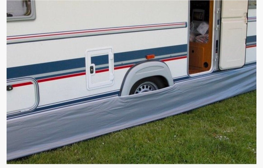 Nieuwe tochtstrook voor Hobby 460 caravan., Ophalen, Nieuw
