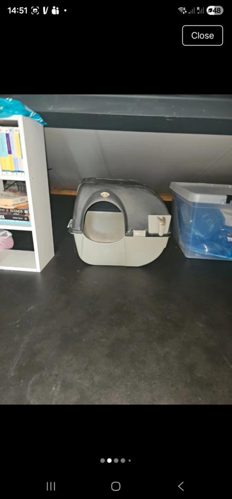 Omega Paw Semi Automatic Cat Litter Box, Dieren en Toebehoren, Kattenbakken, Ophalen
