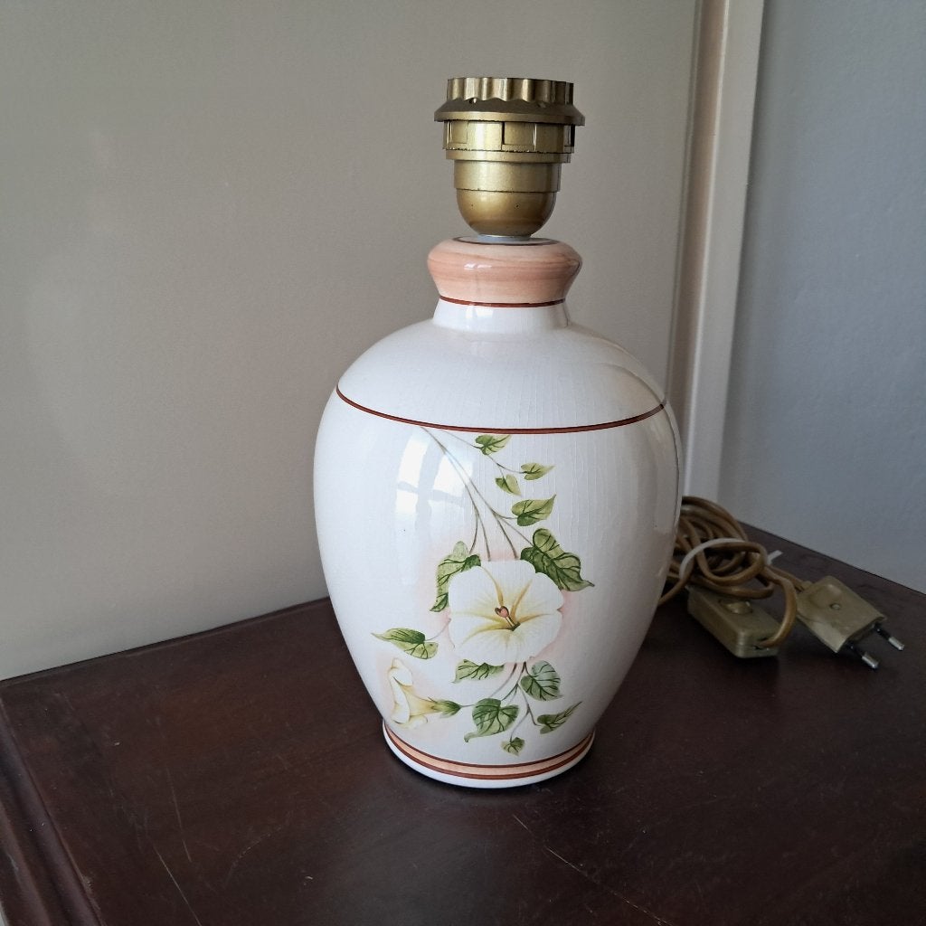 Vintage Porseleinen lampenvoet, Verzenden