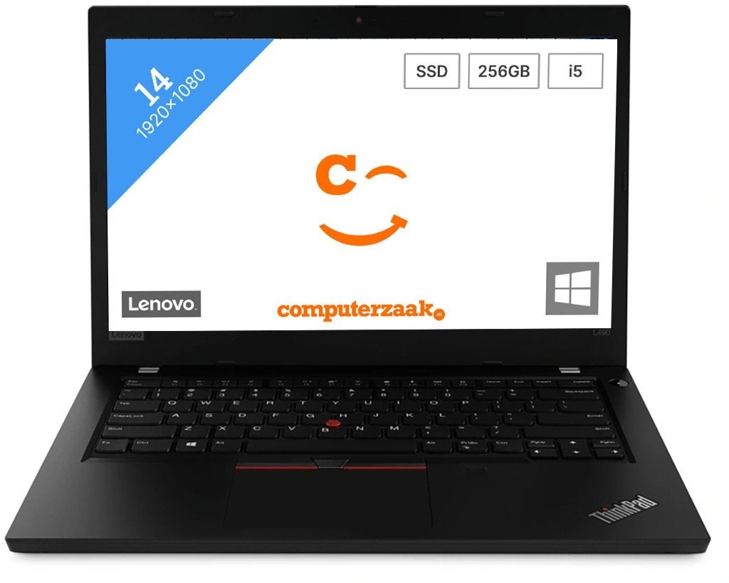Lenovo ThinkPad L490/Intel Core i5/8GB/256GB SSD/Windows 11