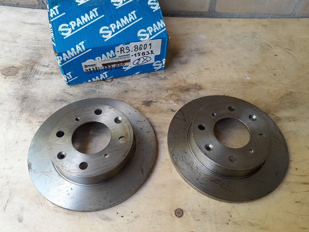 SET REMSCHIJVEN - NIEUW - HONDA JAZZ AA - 1.2 - 45 + 55 + 56, Verzenden, Nieuw, Honda