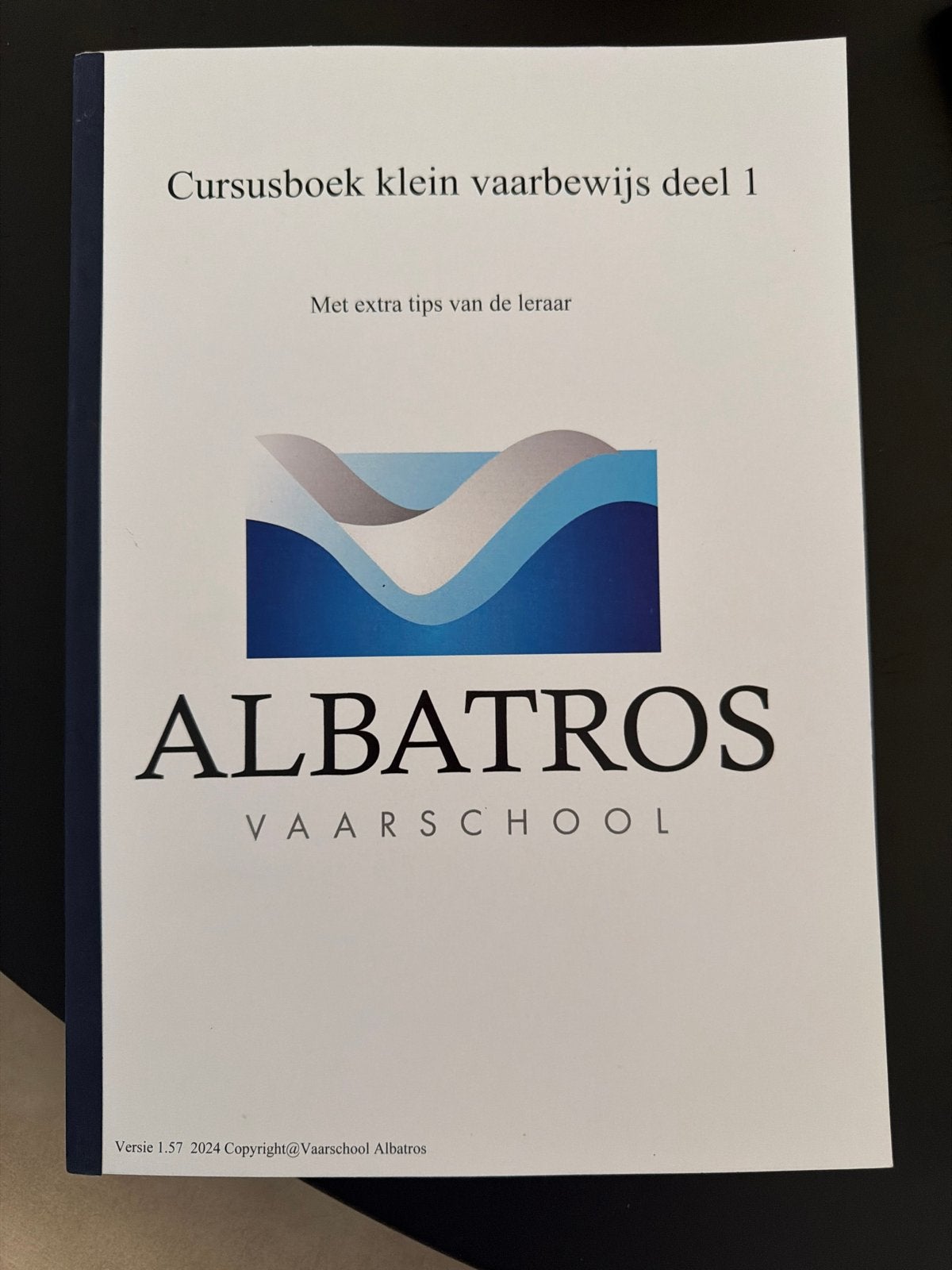 Cursusboek Klein Vaarbewijs Deel 1 - Albatros Vaarschool, Boeken, Ophalen of Verzenden, Zo goed als nieuw, Overige niveaus