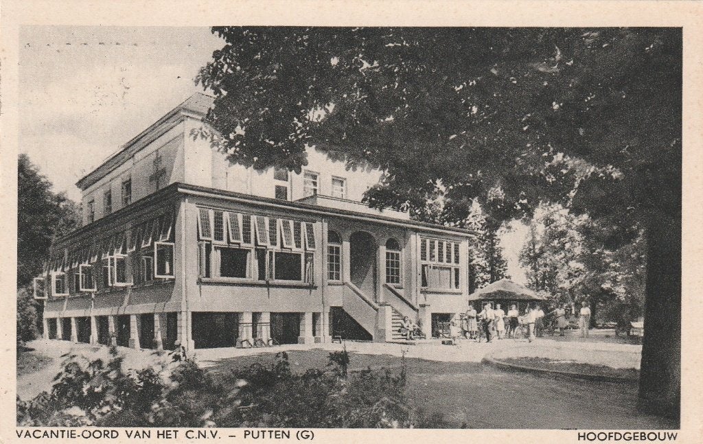 putten- cnv vakantieoord, Ophalen of Verzenden, 1940 tot 1960, Gelderland
