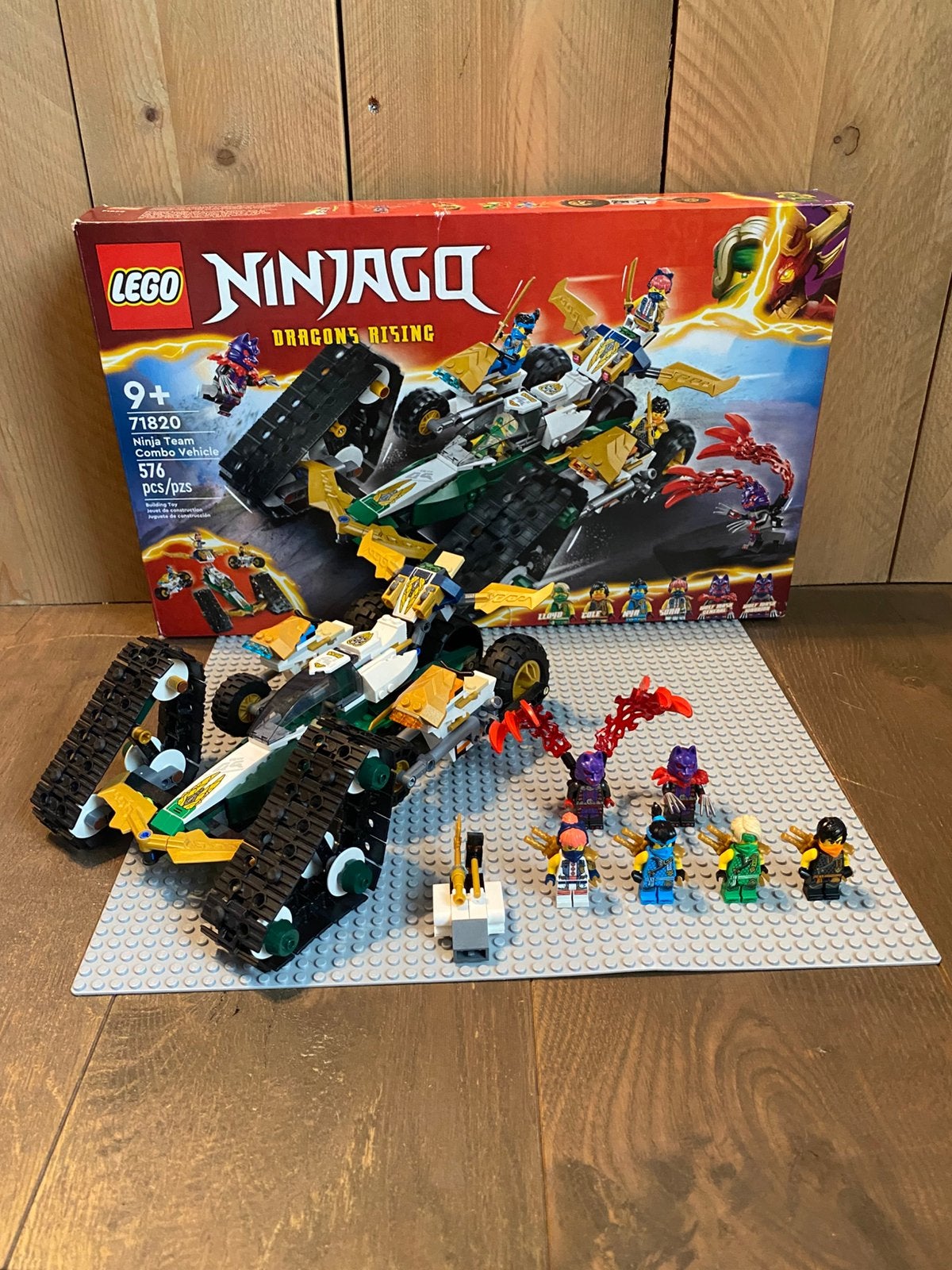 71820 - Lego Ninjago Ninja Team Combo Vehicle, Ophalen of Verzenden, Zo goed als nieuw
