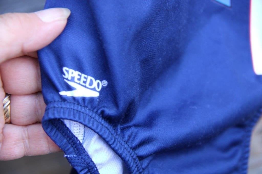 Badpak donkerblauw/ blauw Speedo mt 36 Vaste prijs, Blauw, Badpak, Zo goed als nieuw, Speedo