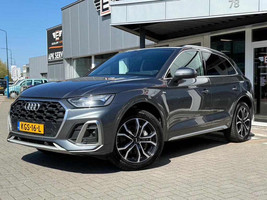Audi Q5 50 TFSI e S edition, Automaat, Gebruikt, Zwart, 4 cilinders