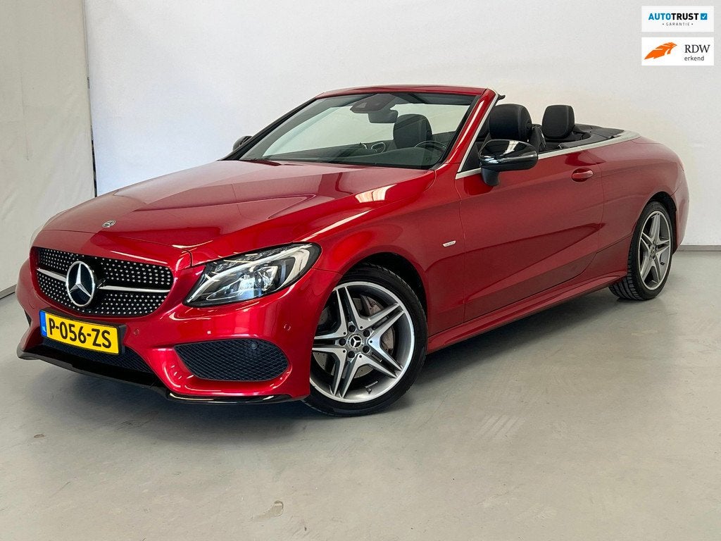 Mercedes-Benz C-klasse Cabrio 300 / AMG / Burmester / Camera, Automaat, Achterwielaandrijving, 4 cilinders, Cabriolet